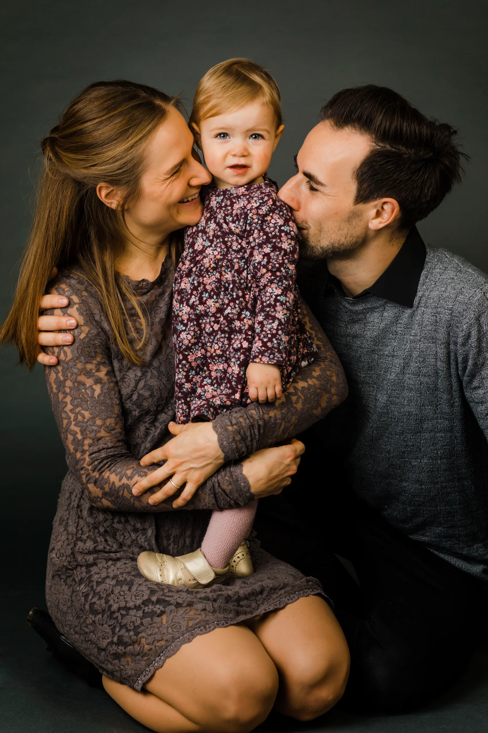 Familiebånd: Kærligt øjeblik med datteren