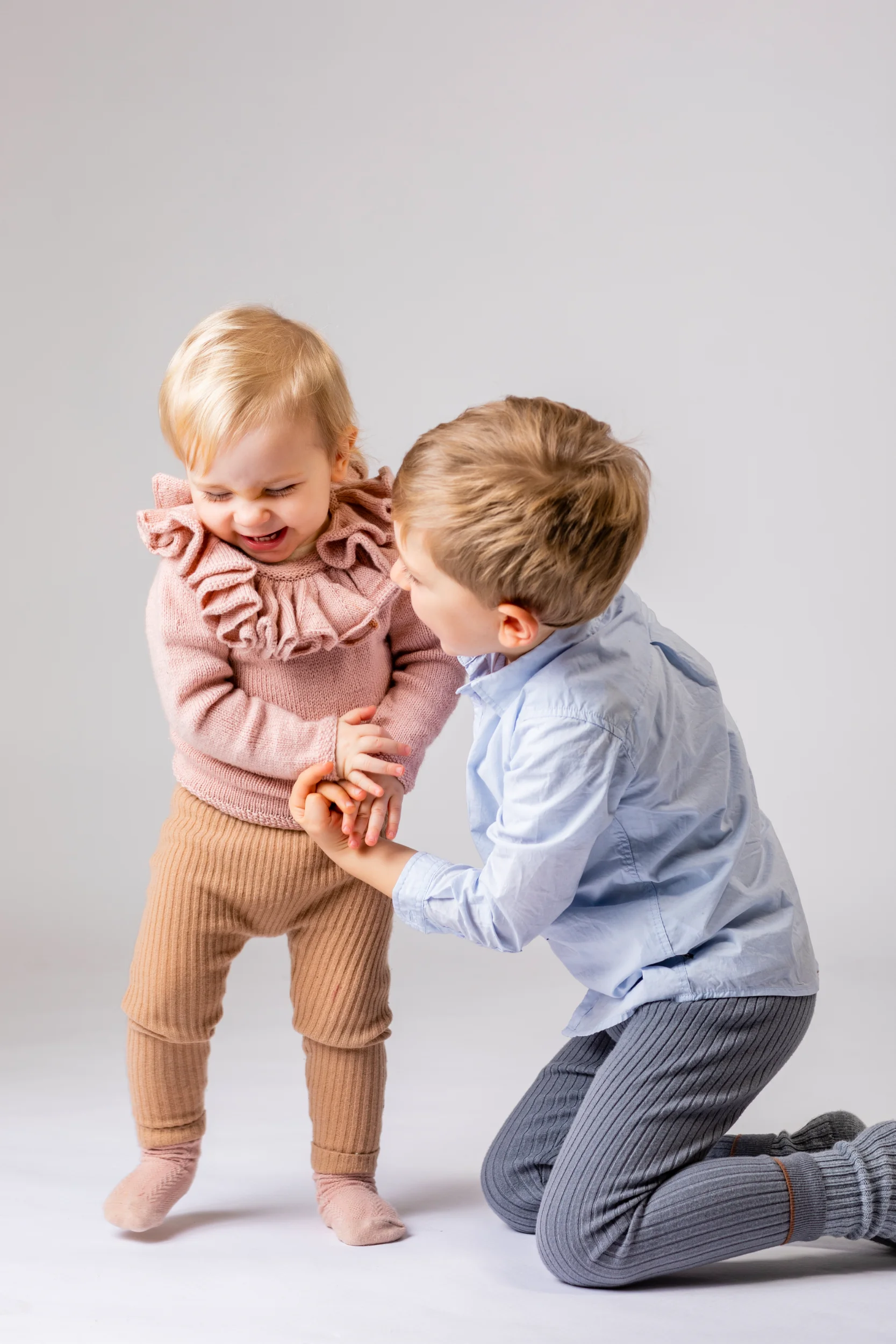 Legesyge børn, autentisk fotografering