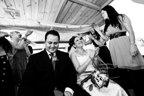 Bryllupsfotografering: Glæde og latter