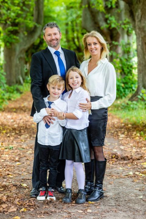 Virum Skov: Autentisk familiefotografering