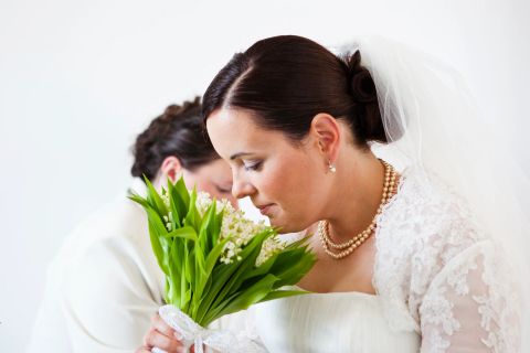 Brudebuket og den skønne duft