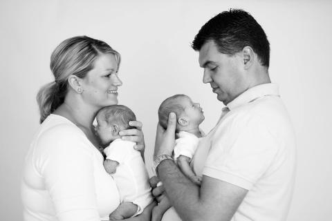Nye familiemedlemmer i Virum – baby fotografering