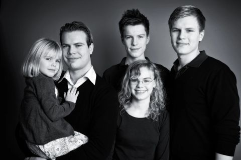 Hjertevarm 가족 fotografering fyldt med ægte smil i Virum